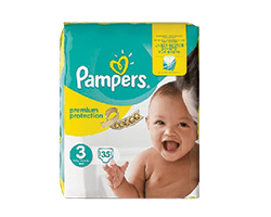 PAMPERS SLIPLY - 4L (40PCS)
